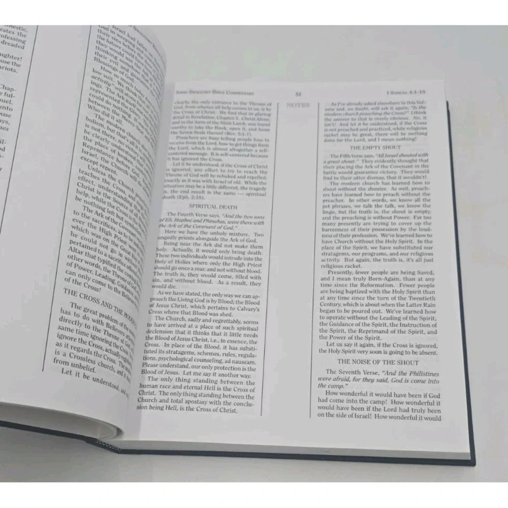 Jimmy Swaggart Bible Commentary I Samuel II Samuel Christian Reference Study
